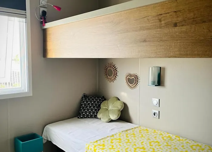 Mobilhome Cosy Bord De Camping Sète